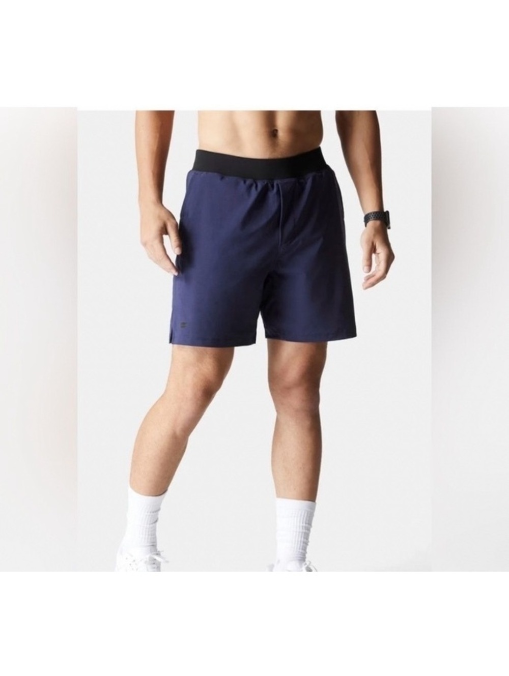 Fabletics Men’s The Franchise Shorts in Navy Size Large
